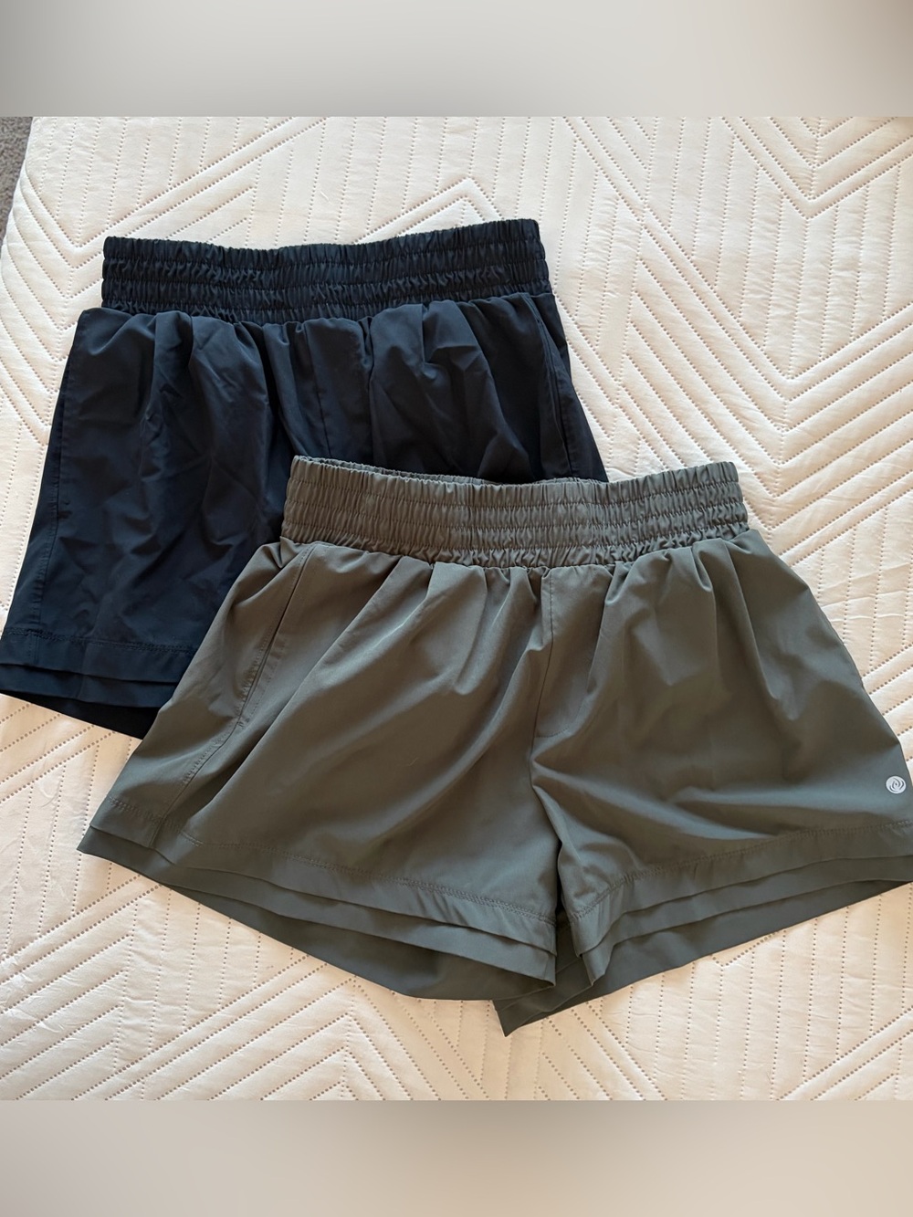 Apana-  Women’s Athletic Shorts — Olive & Black
2 for $15
 Size M